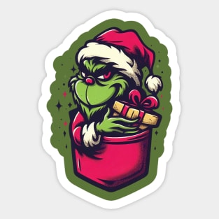 Grinchmas Sticker